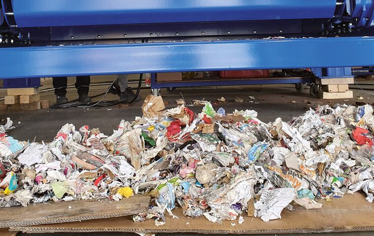 Output Papierballen